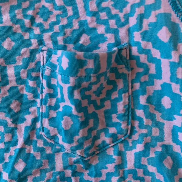 Ivviva Lululemon Blue Flowy Summer Dress - Picture 3 of 6